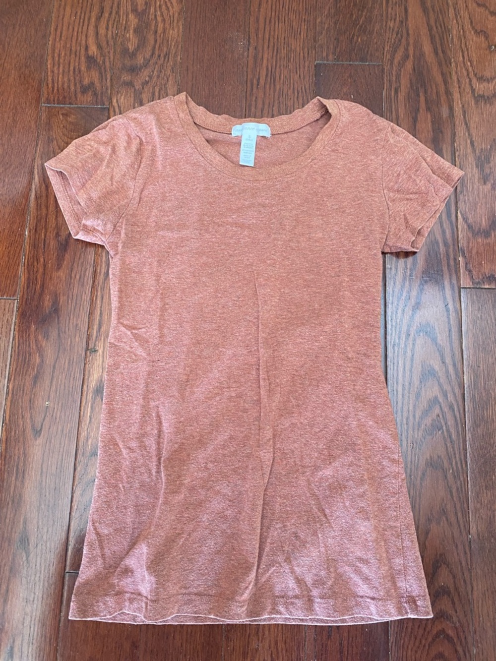 Ambiance Short Sleeve Tee in Heather Rust